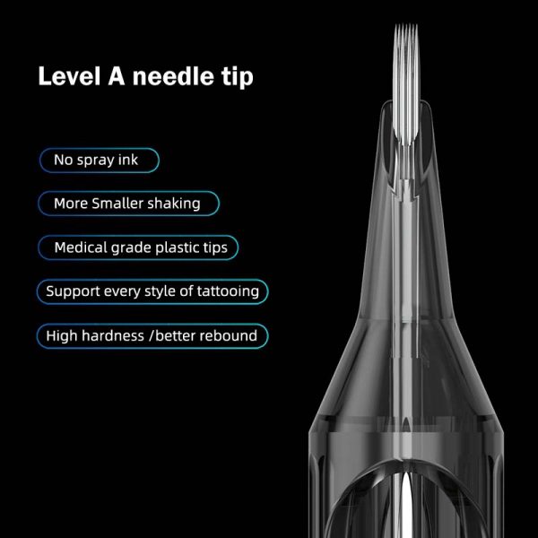 level a needle tip