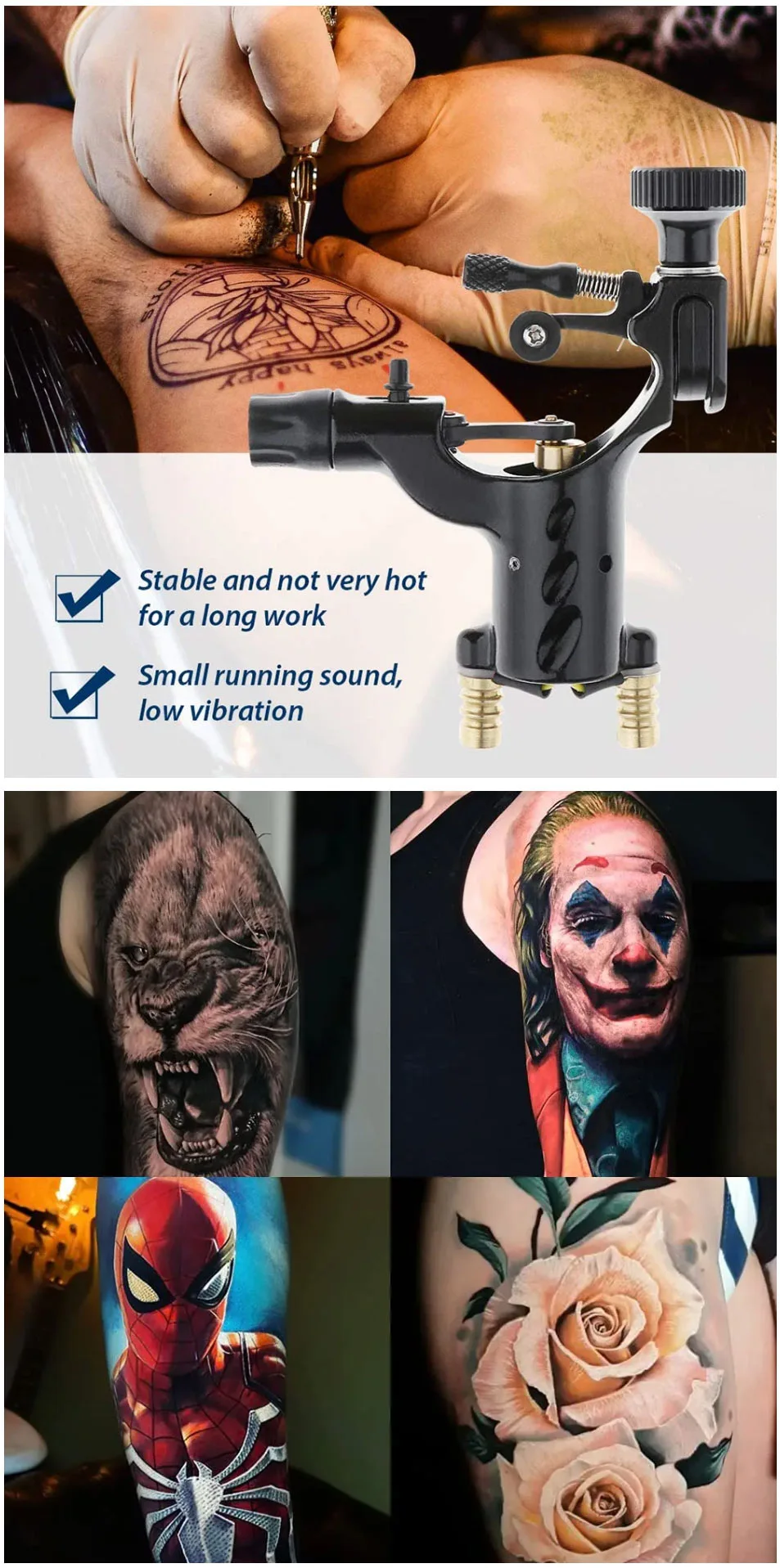 Tattoo Gun with Power Supply